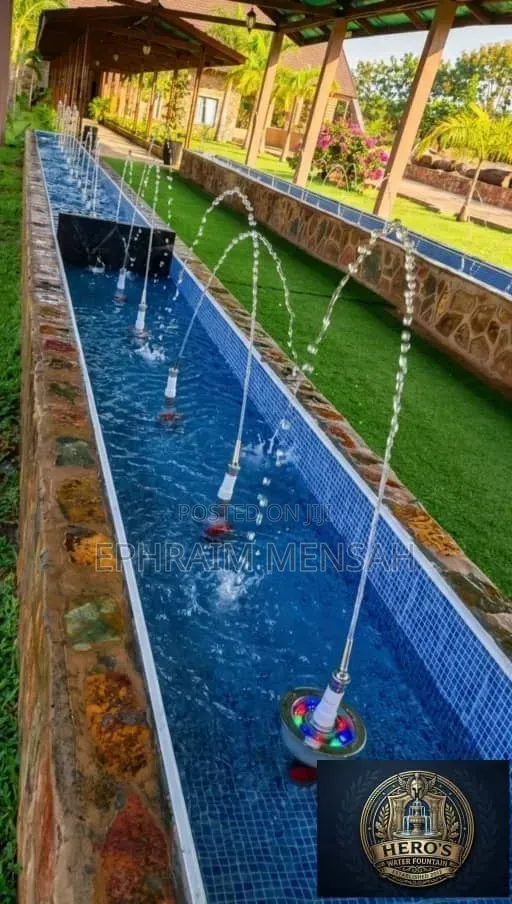Waterfalls and Water Fountain