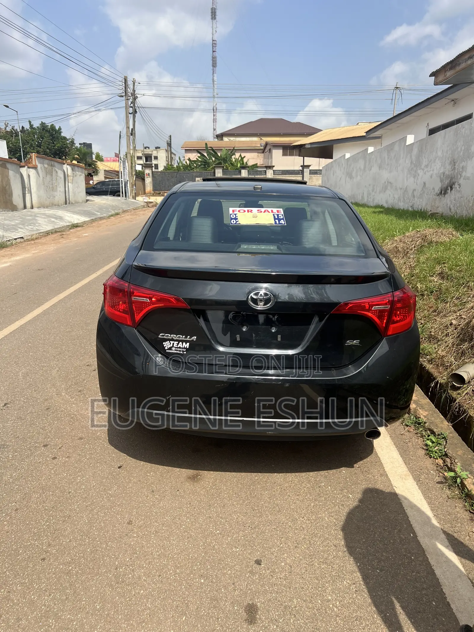 Toyota Corolla 2017 Black