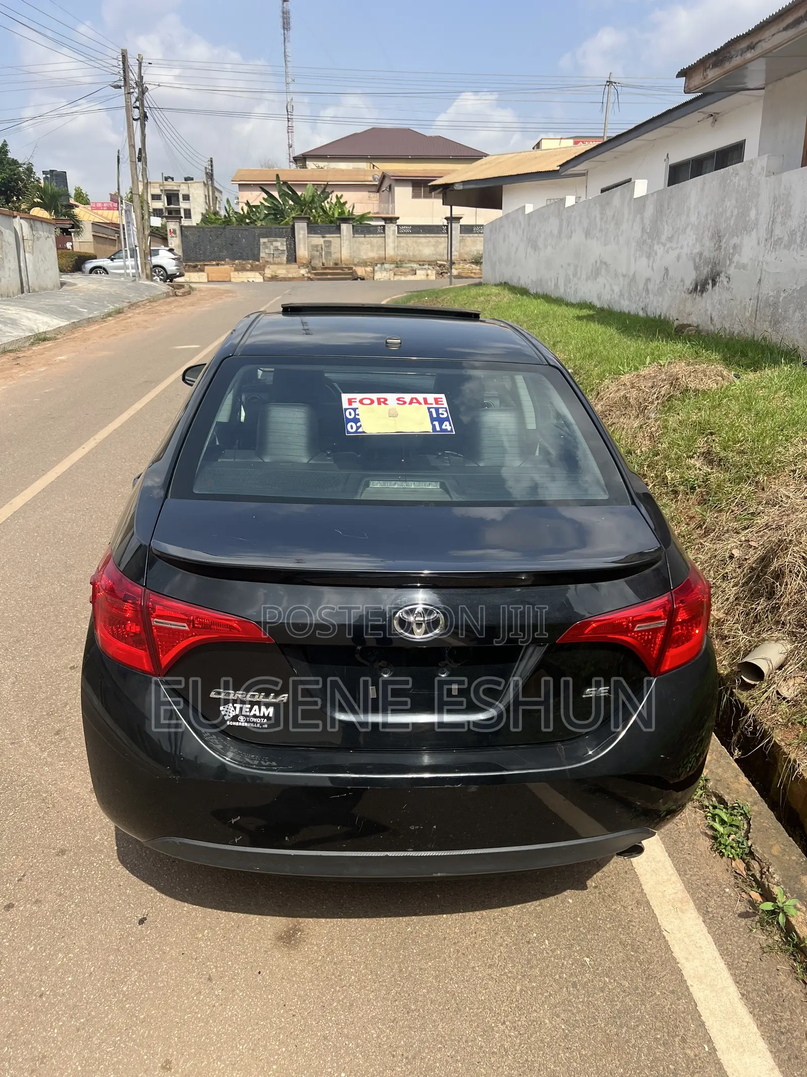 Toyota Corolla 2017 Black
