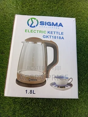 Sigma 1.8L Electric Kettle Fast and Convenient Water Boiling