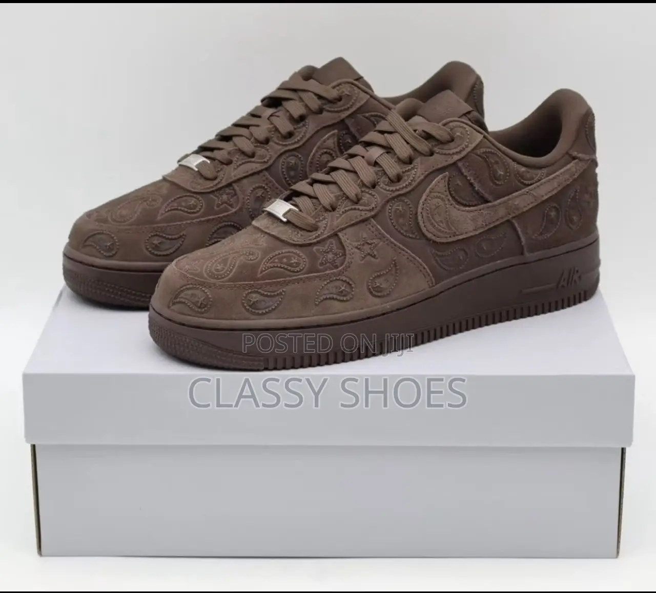 Nike Airforce Suede Coffee Brown