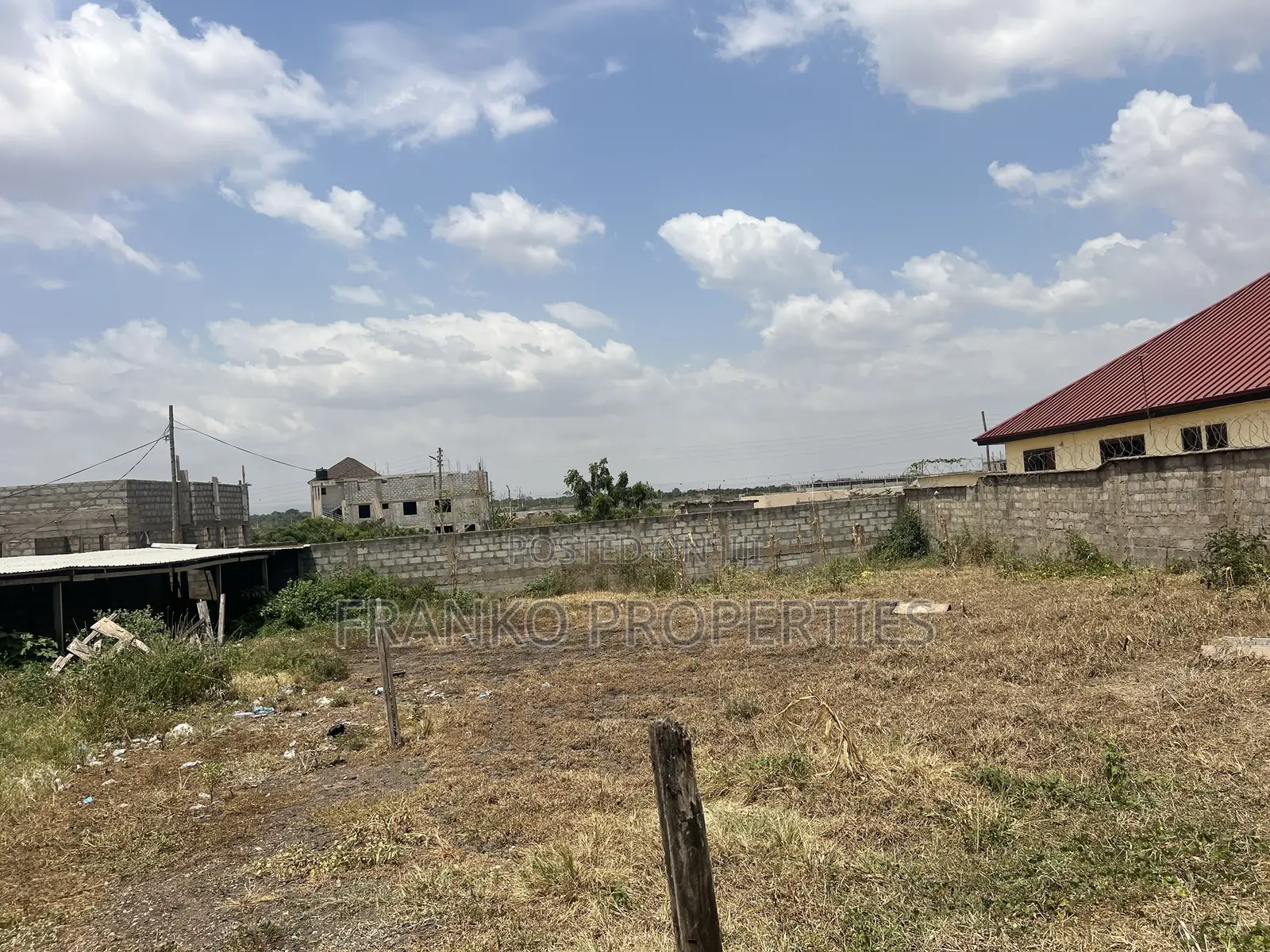 Halve Plot Land for Sale at East Legon Hills Police City