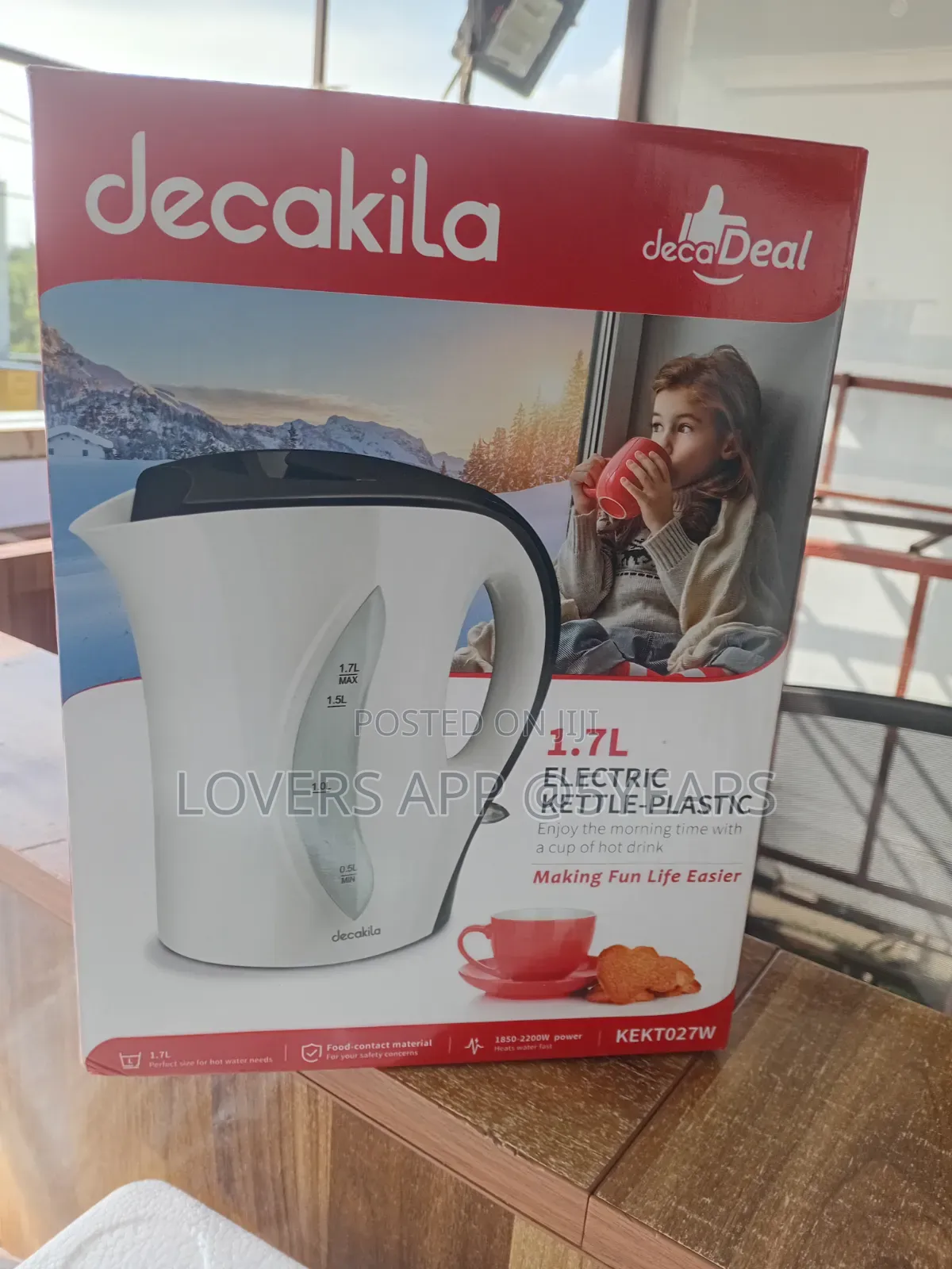 Premium Electric Kettle – Stylish, Safe and Efficient