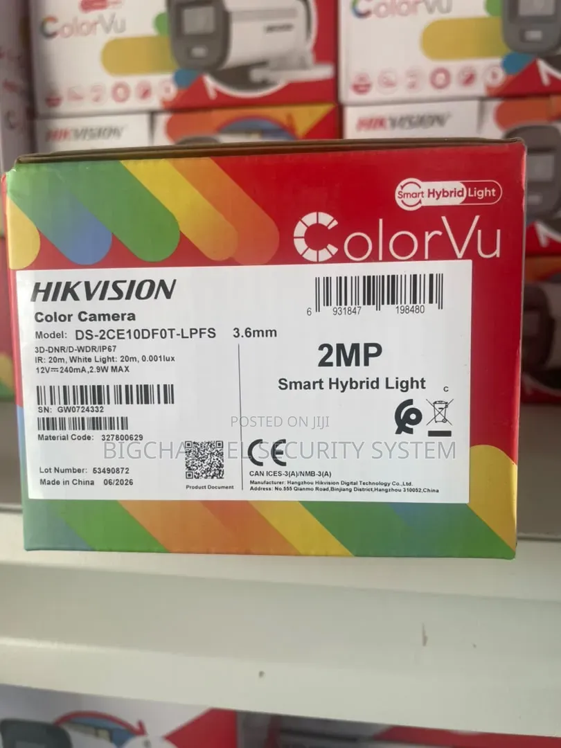 Hikvision Analog 2mp Bullet Camera
