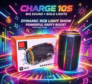 Charge 10S Portable Bluetooth Speaker V6.0 – RGB Lights
