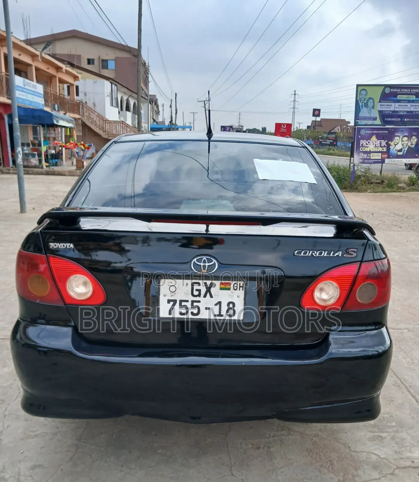 Toyota Corolla 1.8 2008 Black