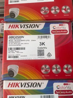 Hikvision 3k Analog 2-Way Audio Dome Camera