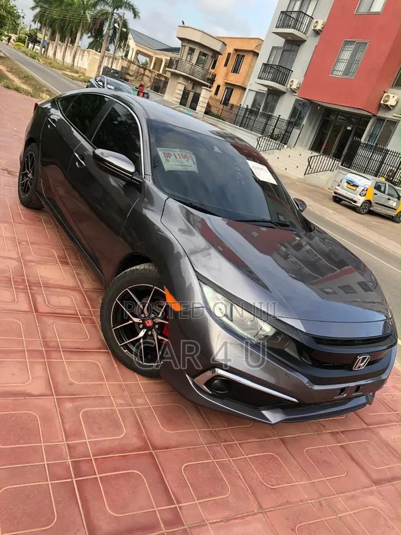 Honda Civic LX Sedan 2020 Gray