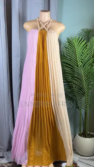 Maxi Pleated Dress