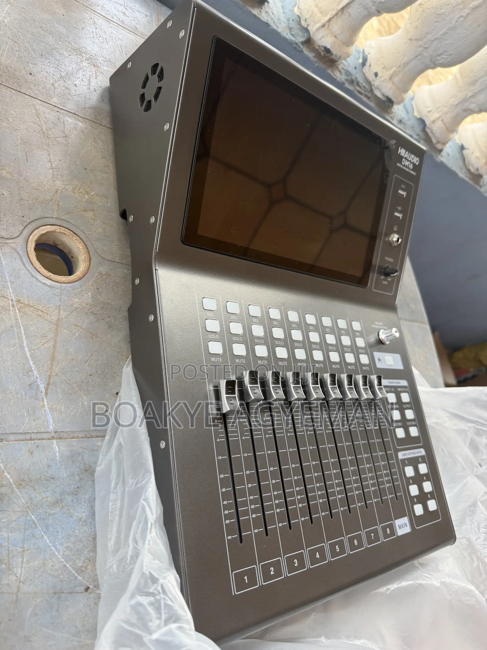 Brand New in Box Hmaudio Dm16 Digital Mixer