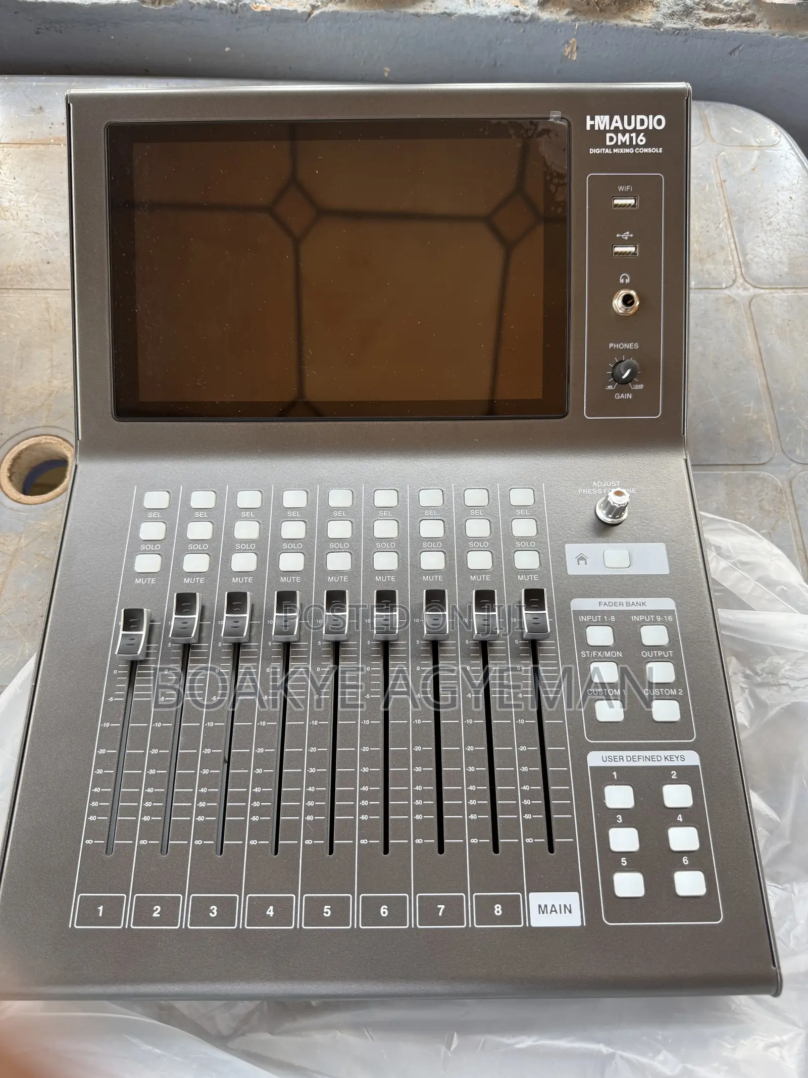 Brand New in Box Hmaudio Dm16 Digital Mixer