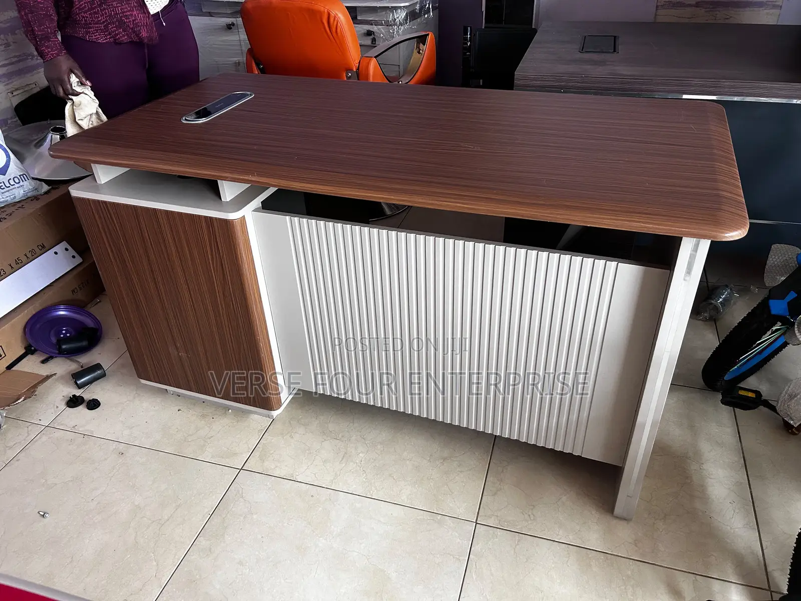Modern Executive Office Desk or Reception Desk