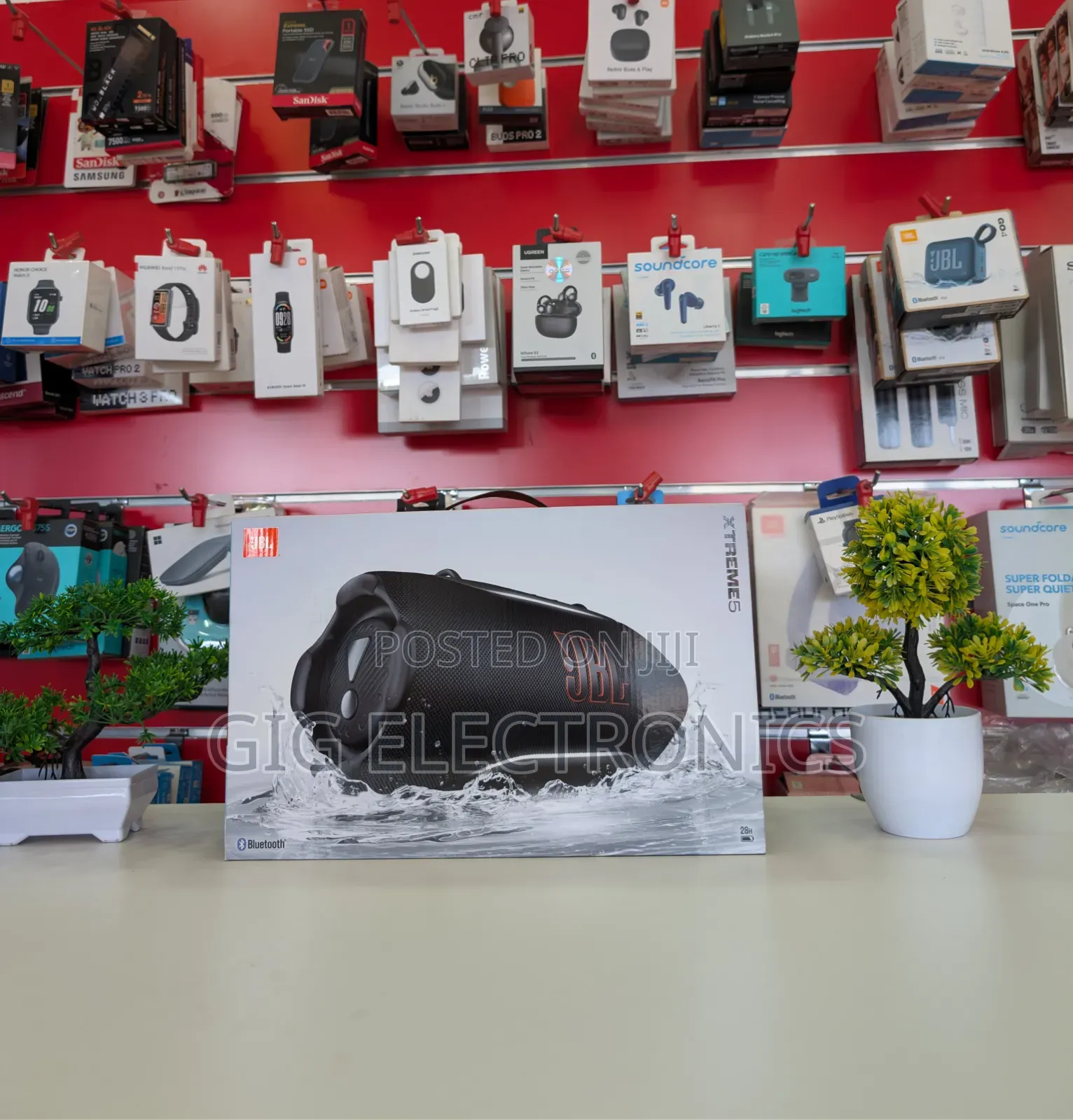 JBL Xtreme 5 Portable Wireless Waterproof Speaker (Black)