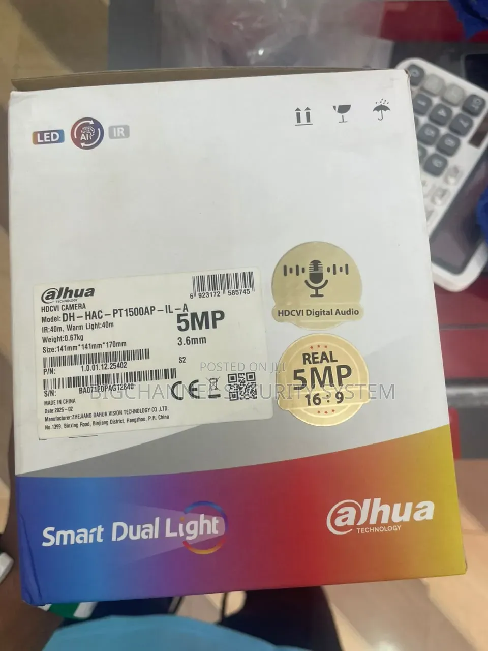 Dahua 5mp Smart Hybrid Light Analog Pt Camera