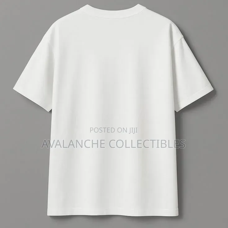 AH Plain White T-Shirt Medium and L