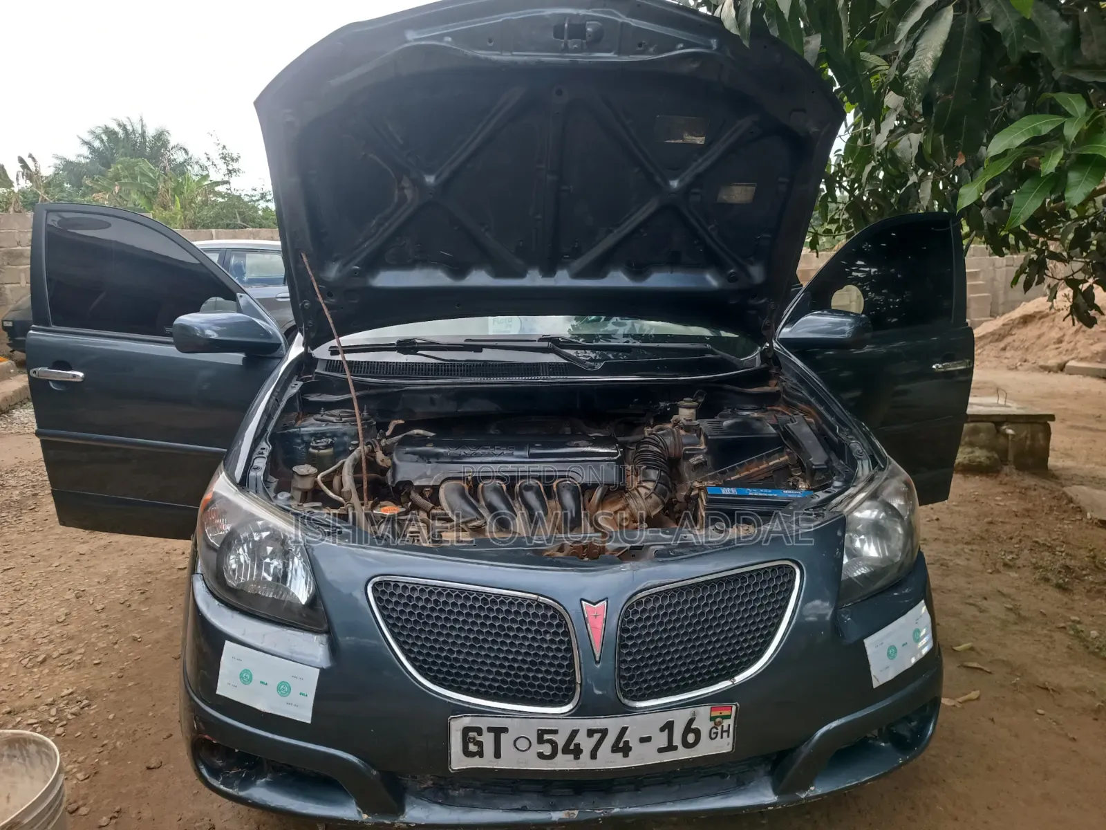 Pontiac Vibe 2007 Gray