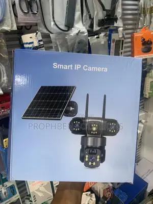 Smart IP 4G 3lens Solar CCTV Camera