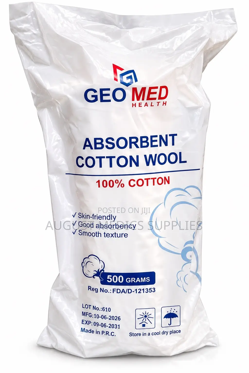 Absorbent Cotton Wool
