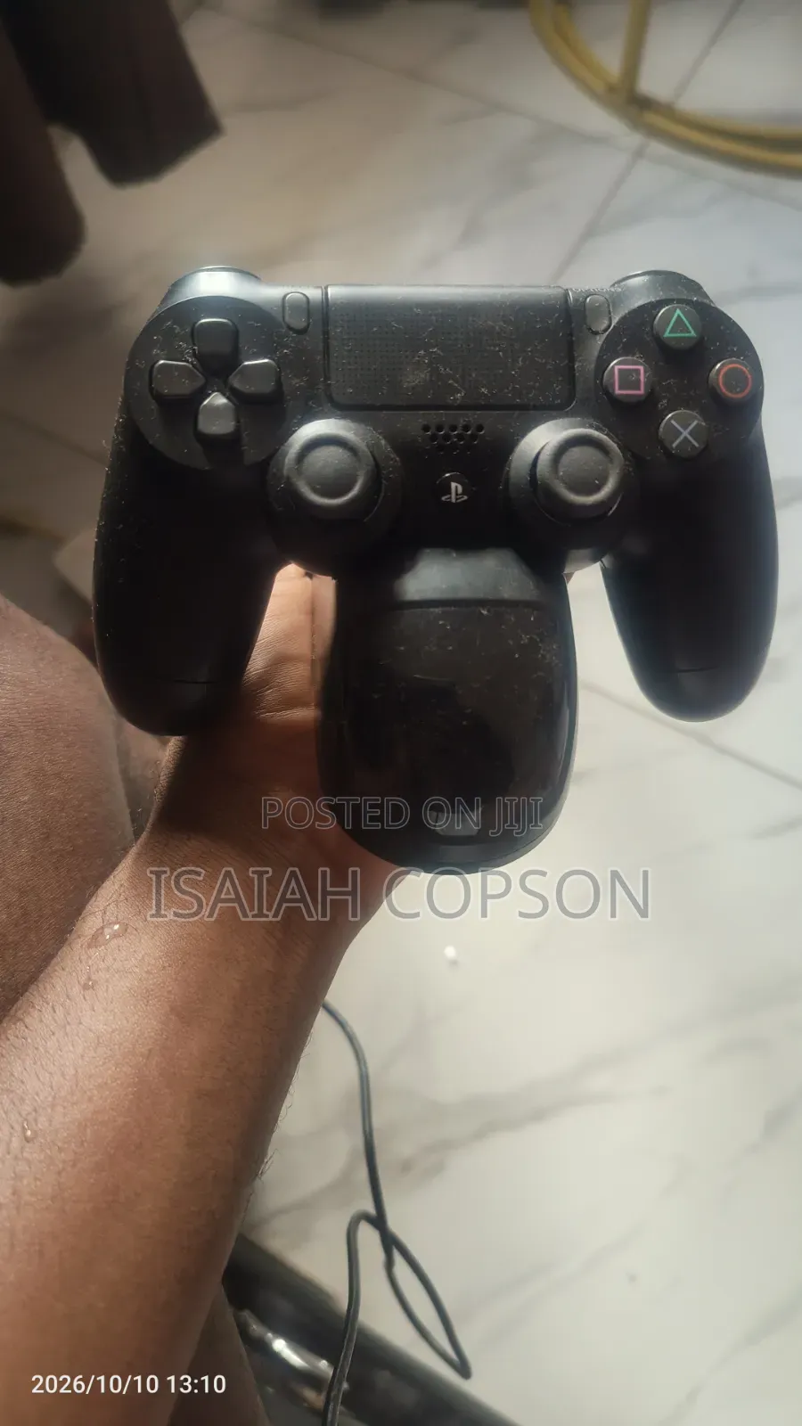 Ps4 Original Controller, Charging Stand and Spider Man Miles Morales