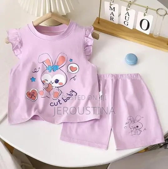 10 Sets Short Sleeves - (Age 1 - 3) - 800cedis