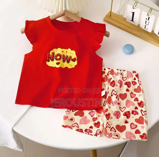 10 Sets Short Sleeves - (Age 1 - 3) - 800cedis