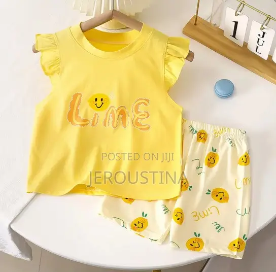 10 Sets Short Sleeves - (Age 1 - 3) - 800cedis