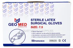 Sterile Latex Surgical Gloves Size 7.5