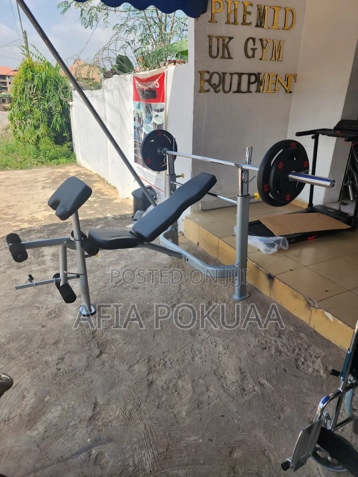 Commercial Adjustable Multi Purpose Weight Bench. 150kg