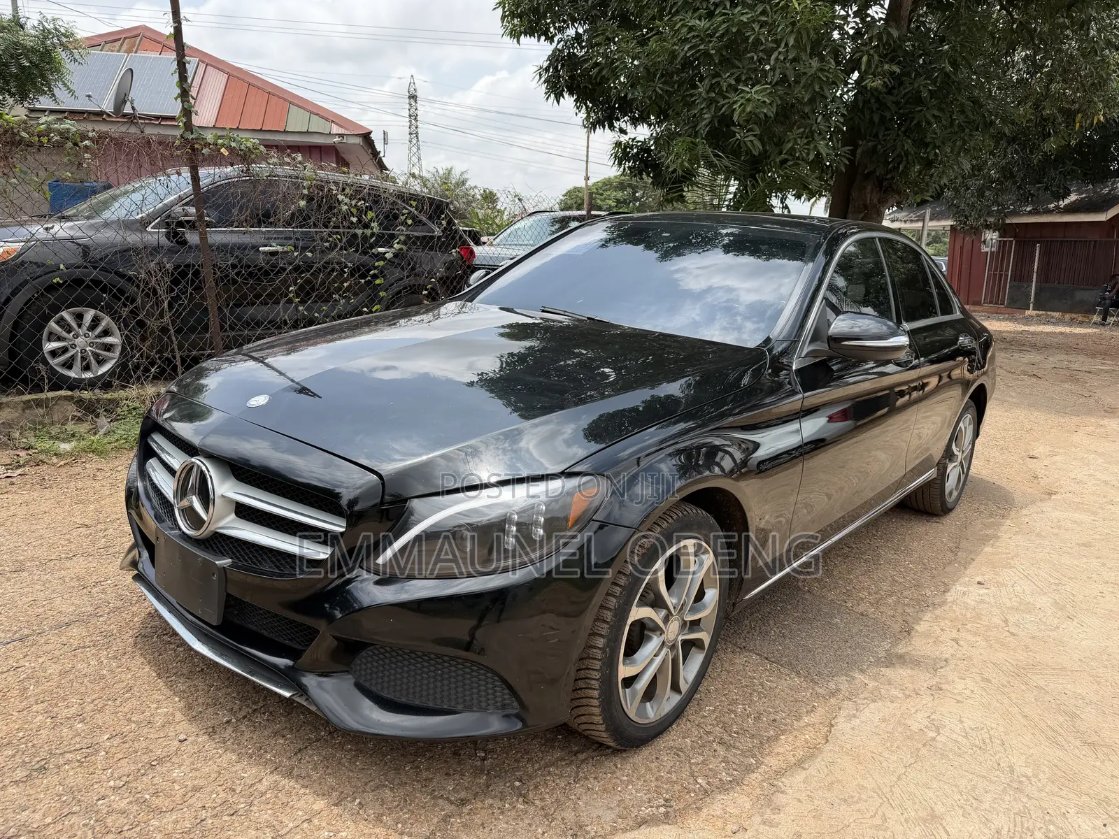 Mercedes-Benz C300 Luxury 4matic Sedan AWD (2.0L 4cyl 7A) 2017 Black