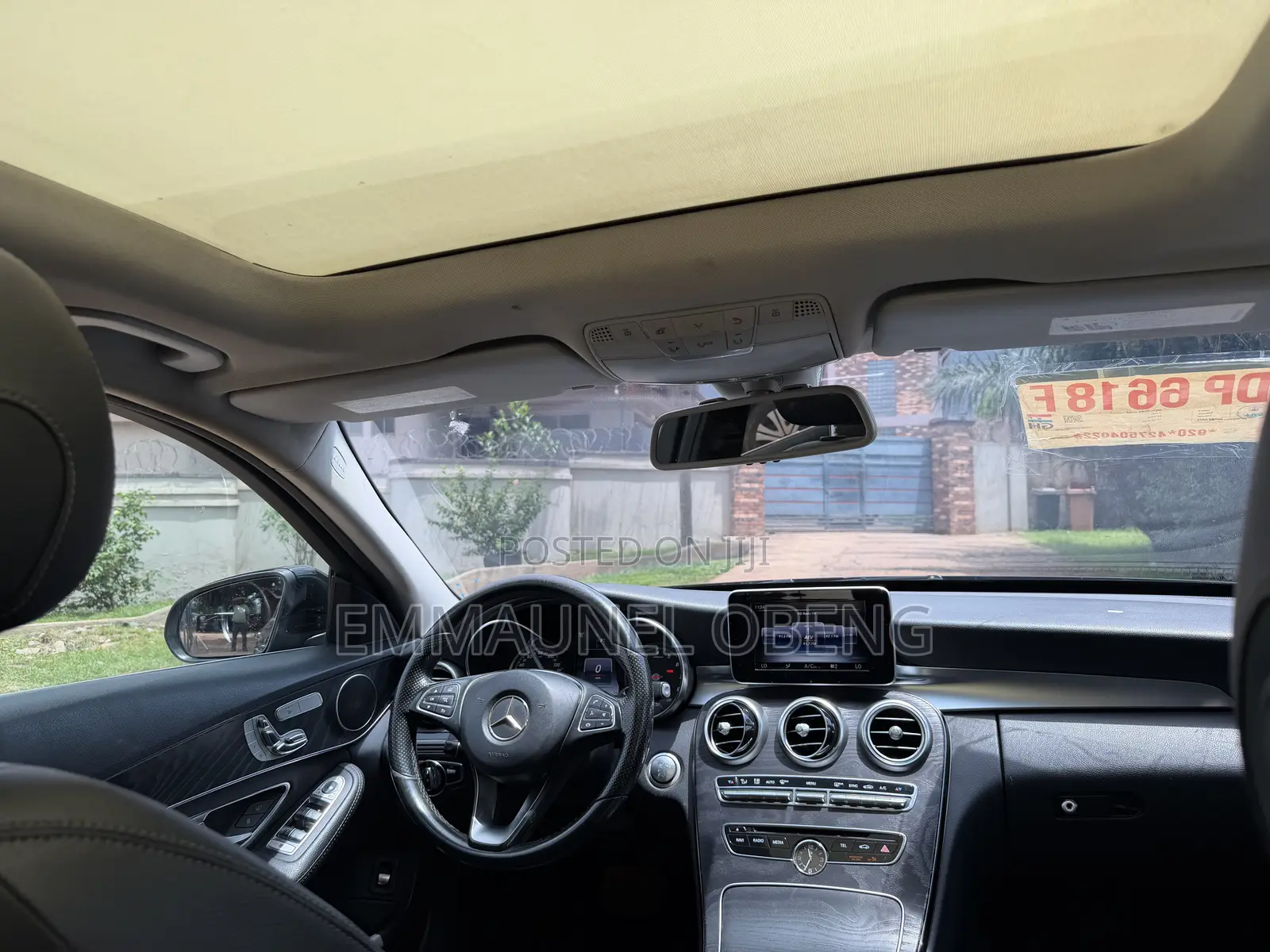 Mercedes-Benz C300 Luxury 4matic Sedan AWD (2.0L 4cyl 7A) 2017 Black