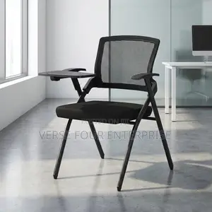 Folding Chair With Writing Pad