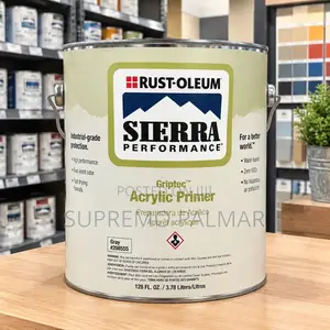 Griptec Acrylic Primer 1 Gallon – Gray Industrial Coating
