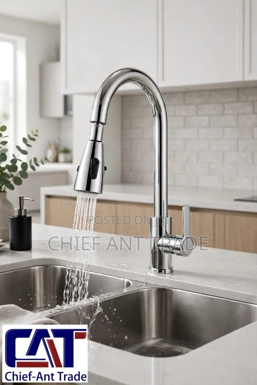 Kitchen Faucet Chrome 6028c