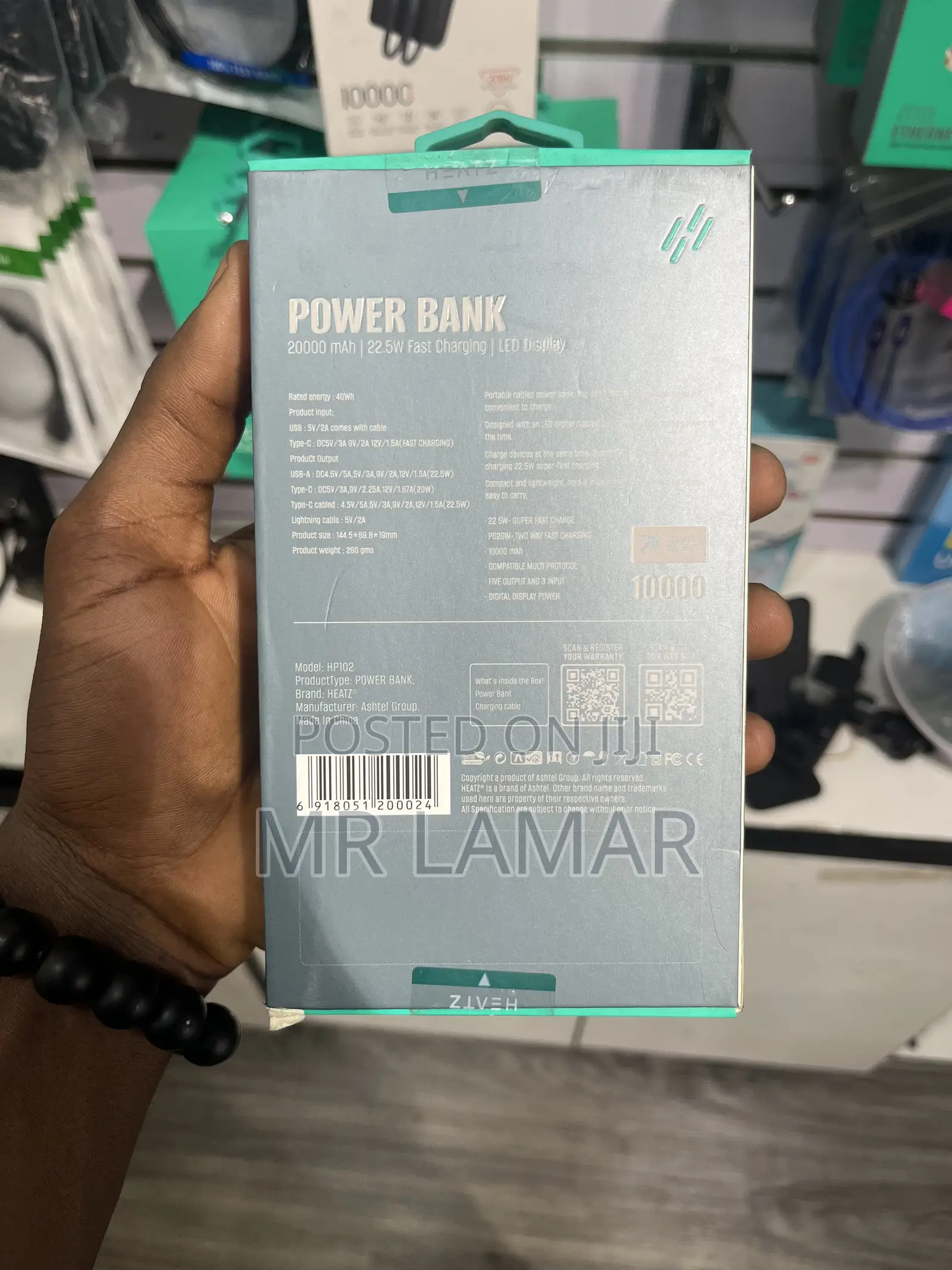 Heatz Hp102 Power Bank
