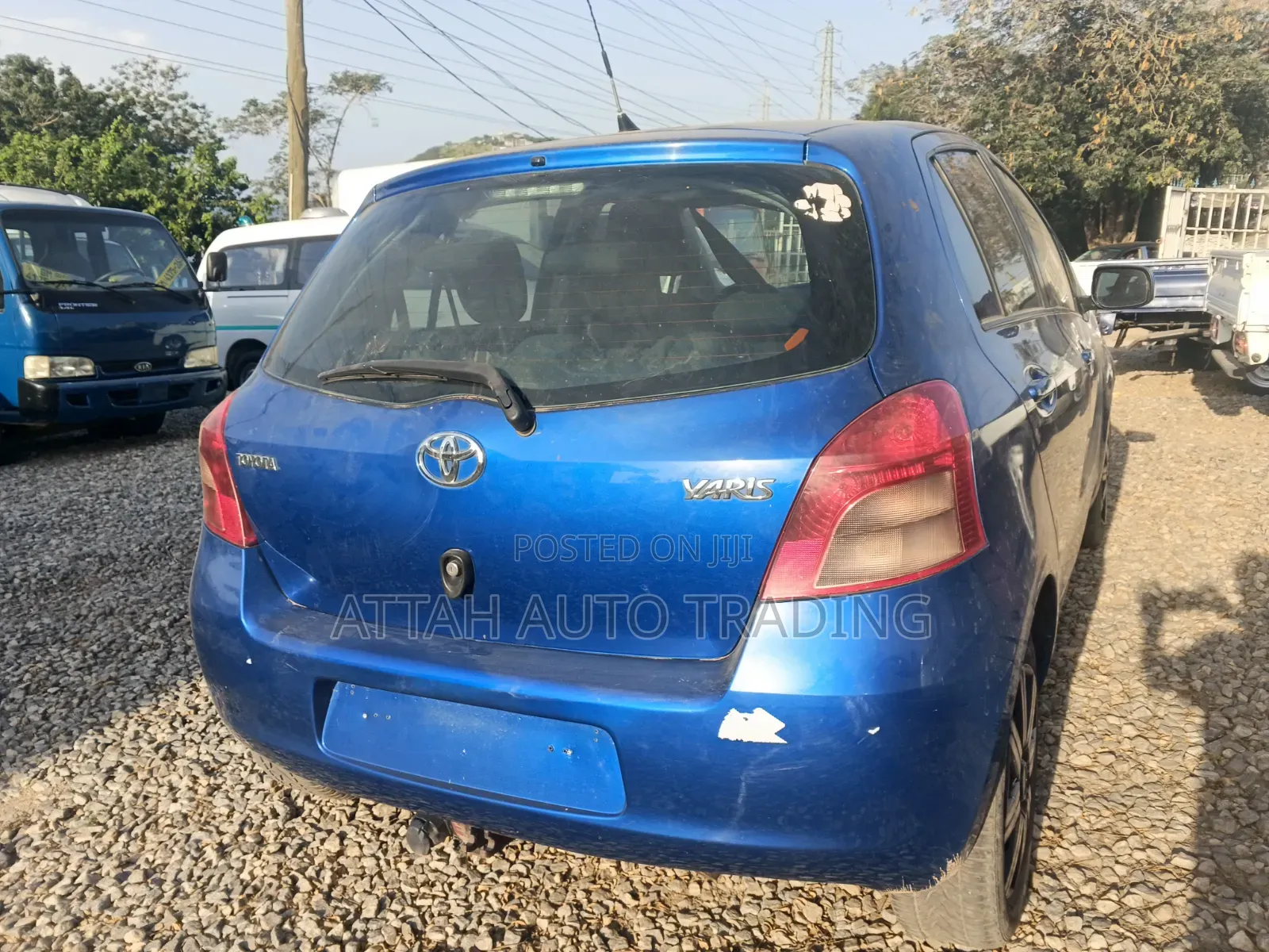 Toyota Yaris 2009 Blue