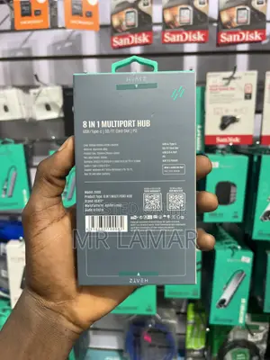 Heatz Zu08 8 in 1 Multiport Hub