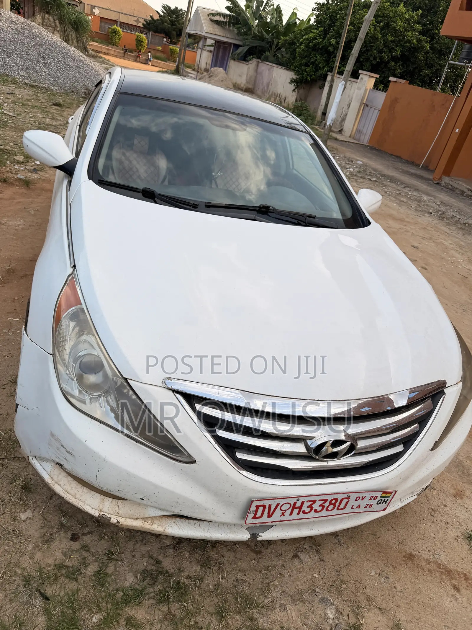 Hyundai Sonata GLS Sedan FWD (2.4L 4cyl 6A) 2012 White