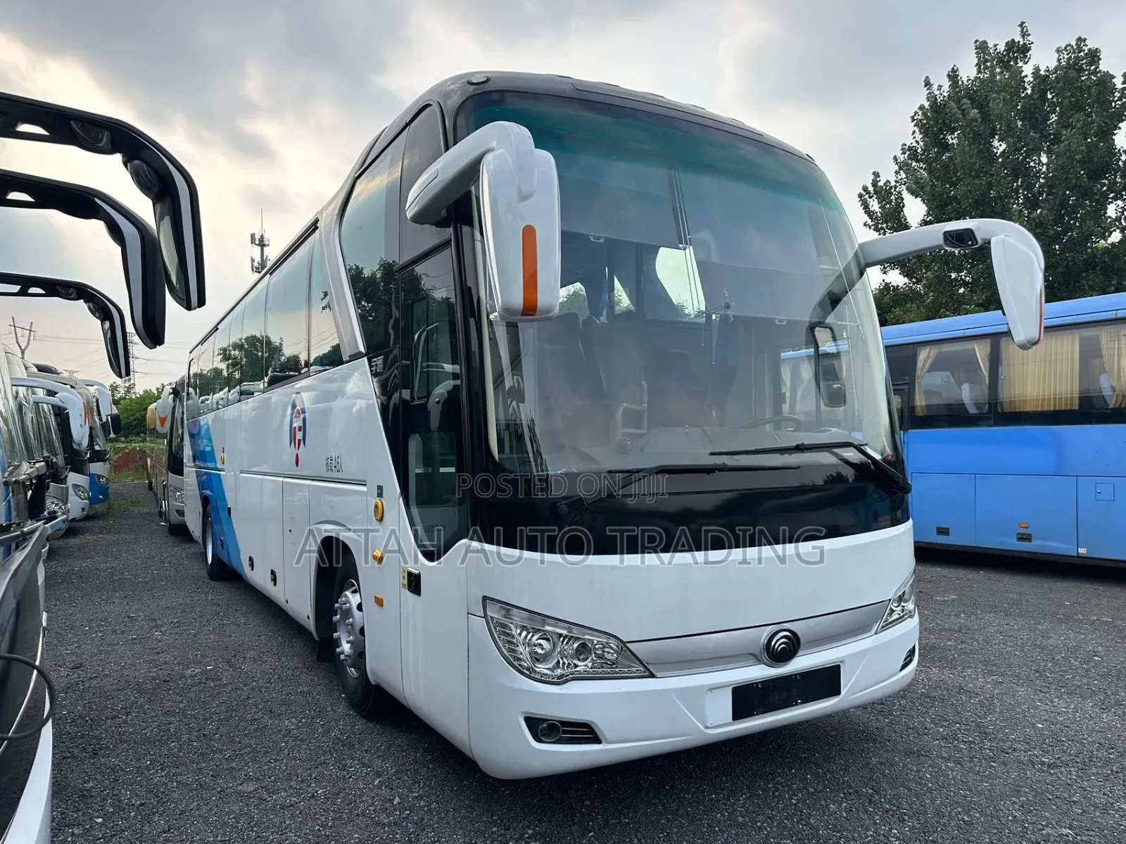 New Yutong Sightseeing Bus 2025 White