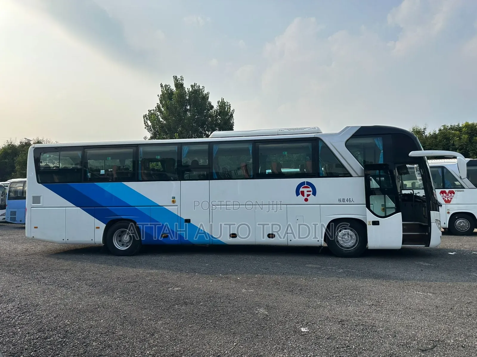 New Yutong Sightseeing Bus 2025 White