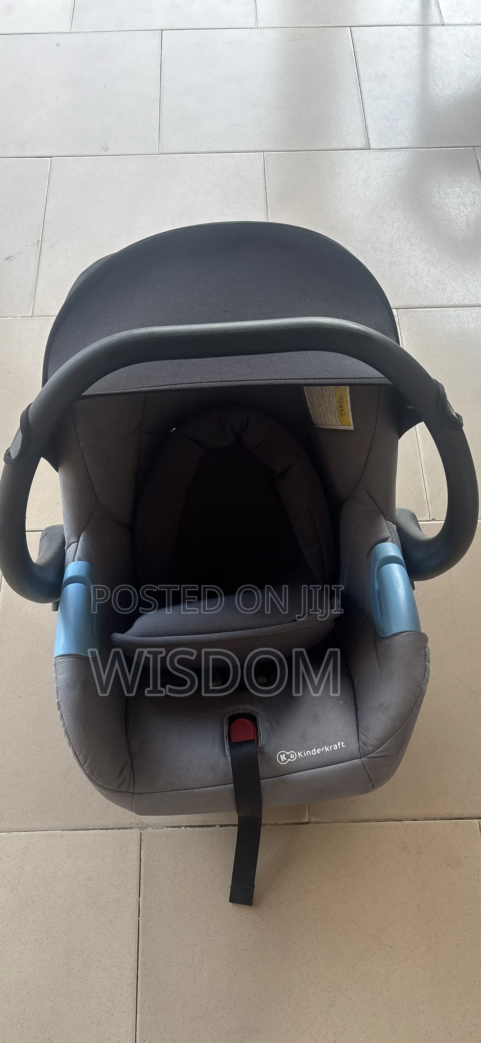3 in 1 Multipurpose Car Seat, Rocker, Carrier - Grey