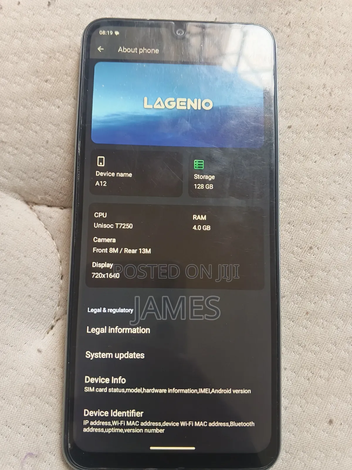 Mobile Phone 128 GB Blue