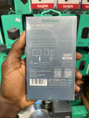 Heatz Zt57 3 in 1 USB HDTV Cable