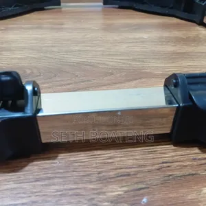 Black Adjustable Fridge & Washing Machine Stand
