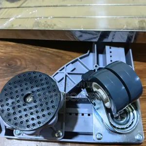 Grey Fridge Stand
