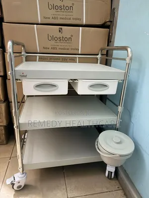 Medicine Trolley With Drawer