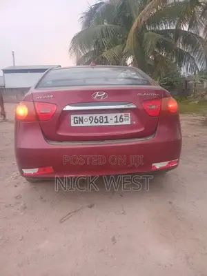 Hyundai Elantra 2.0 GLS 2008 Red