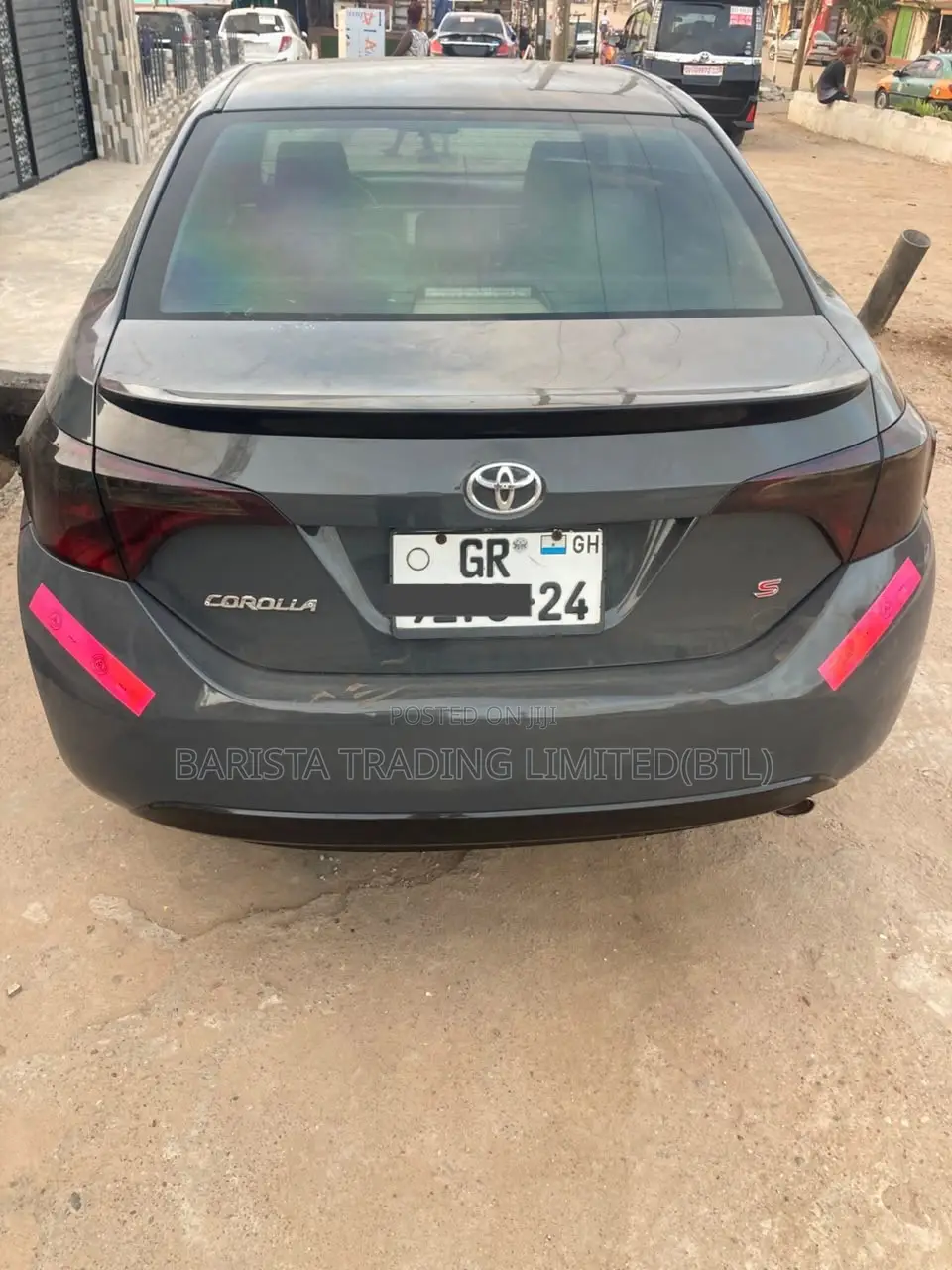 Toyota Corolla S 4dr Sedan (1.8L 4cyl CVT) 2015 Gray