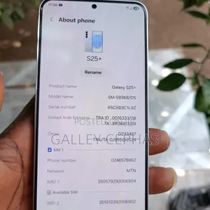 Samsung Galaxy S25+ 256 GB Silver