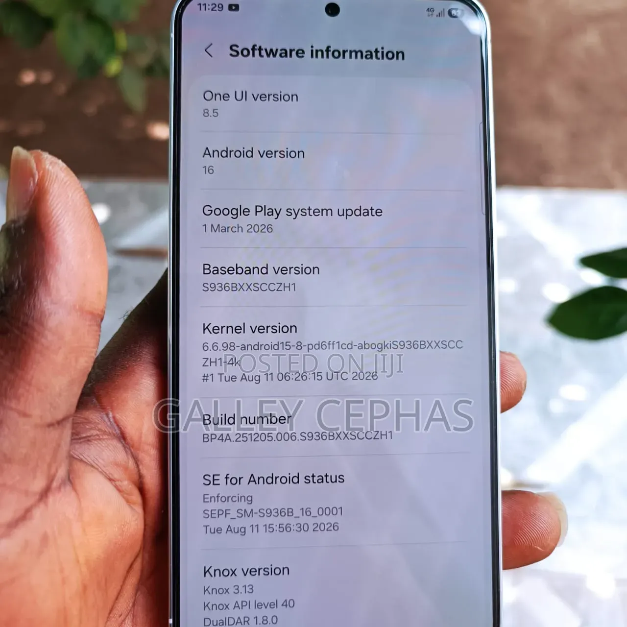 Samsung Galaxy S25+ 256 GB Silver