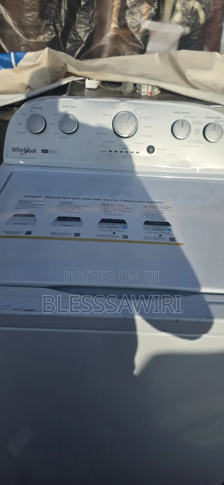 Brand New 23kg Whirlpool Top Loader Washing Machine
